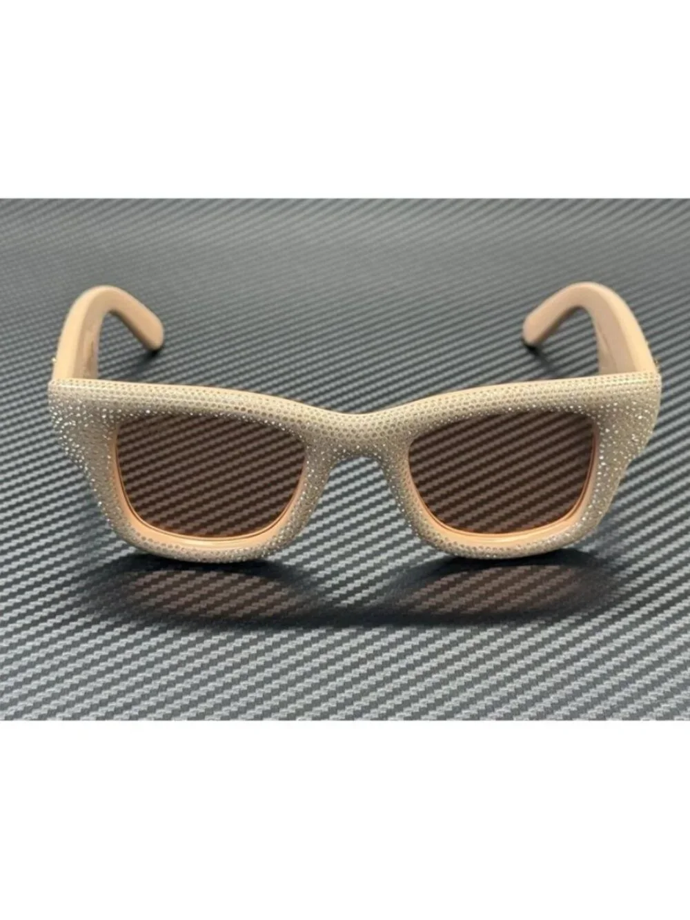 New Ray-Ban Men Solid Nude Sunglasses 47-23-145